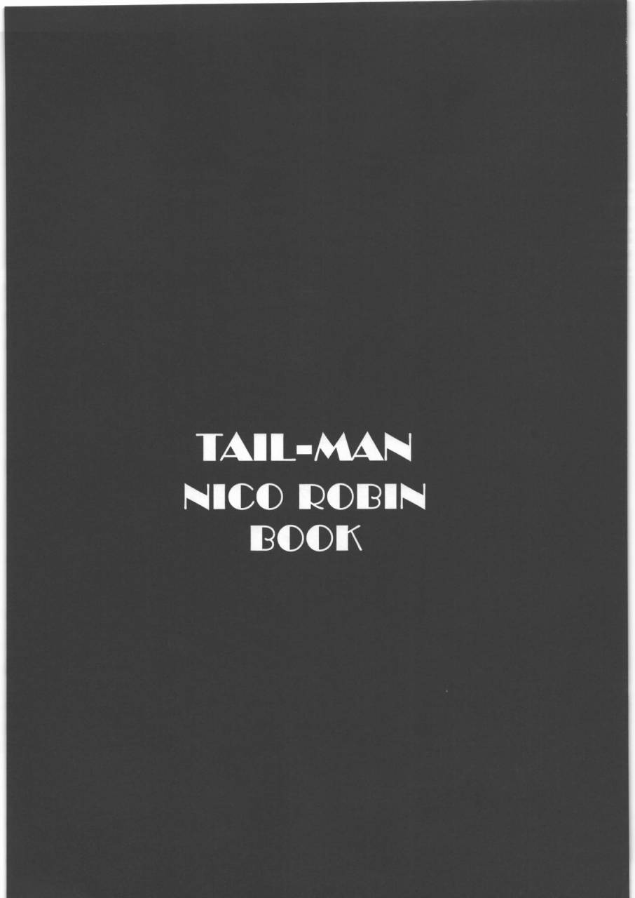 SC48 Rat Tail Irie Yamazaki TAIL MAN NICO ROBIN BOOK One