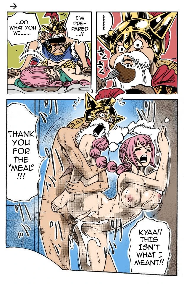 monkey-d-luffyrebecca-one-piece
