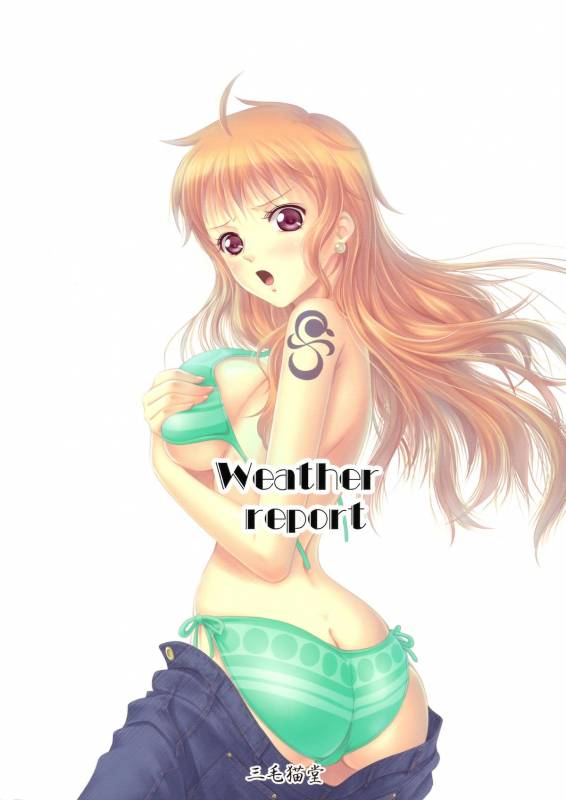 (C82) [Mikenekodou (Muten)] Weather report (One Piece)_01