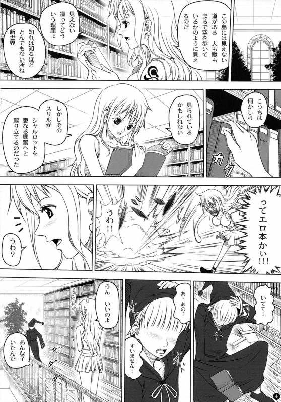 (C82) [Mikenekodou (Muten)] Weather report (One Piece)_03