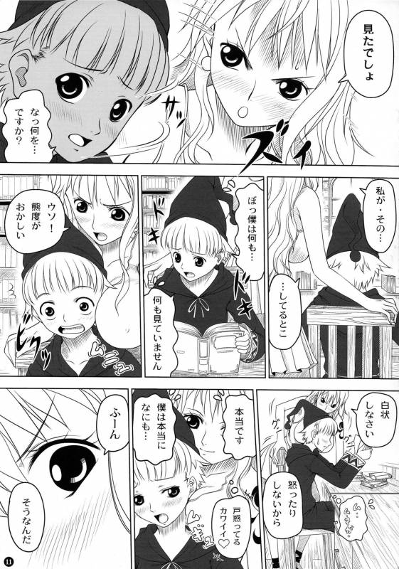 (C82) [Mikenekodou (Muten)] Weather report (One Piece)_10