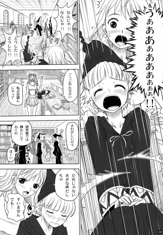 (C82) [Mikenekodou (Muten)] Weather report (One Piece)_13