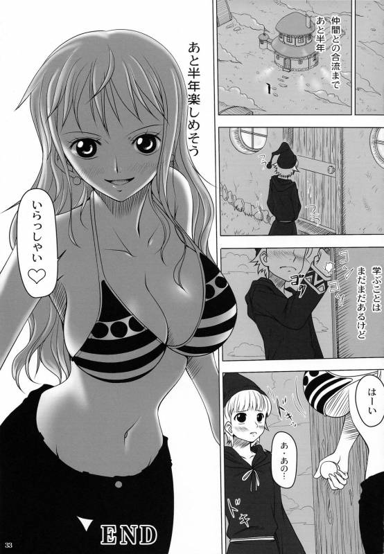 (C82) [Mikenekodou (Muten)] Weather report (One Piece)_32