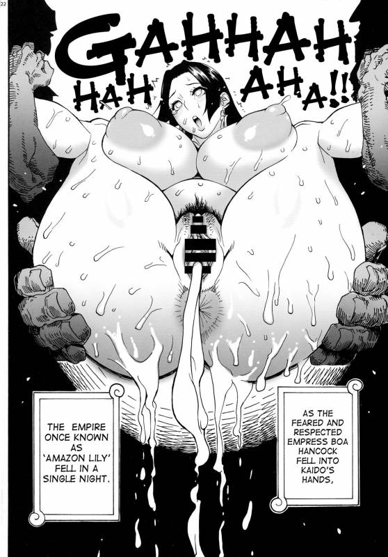 (C92) [Kocho Kocho Koukou (Bonten)] P.O.M Amazon lily last day (One Piece) [English]_23