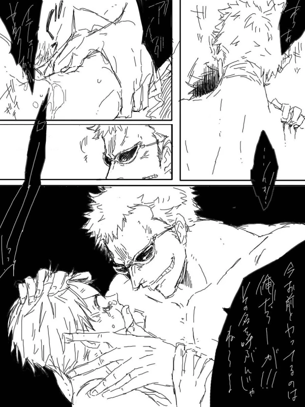 donquixote doflamingo+monkey d luffy