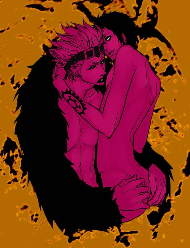 eustass kid+trafalgar law