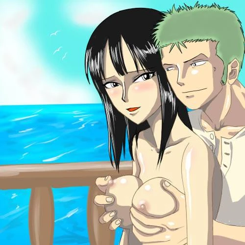nico robin+roronoa zoro