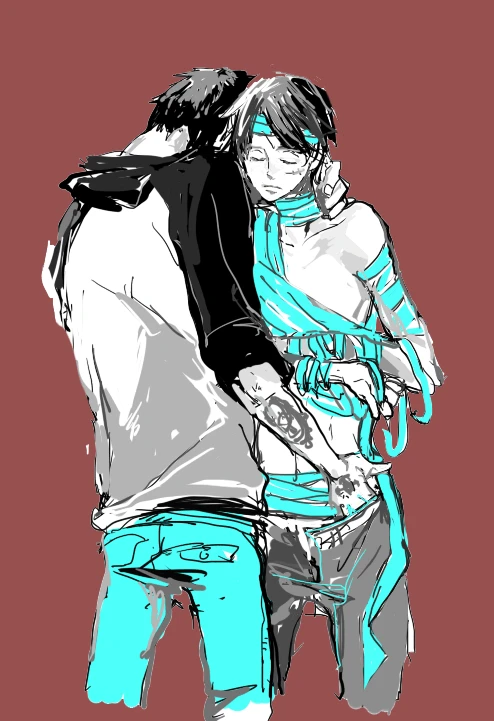monkey d luffy+trafalgar law