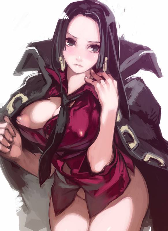 boa hancock+monkey d luffy
