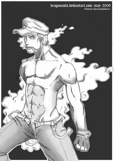 smoker (one piece)